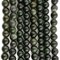 The Bead Chest Round Dark Green Nephrite Jade Beads 10mm Gemstone 16 Inch Strand